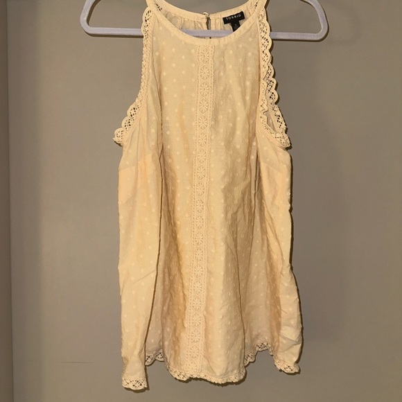 Elegant Cream Lace Trim Women's Top by Torrid size 0 - Picture 1 of 5